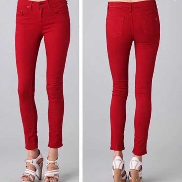 Rag & Bone High Rise Skinny Jeans size 28 - Picture 2 of 12